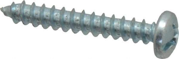 Value Collection - #12 Pan Head Phillips Sheet Metal Screw - Steel, 1-1/2" Length Under Head, Grade 2 - Benchmark Tooling