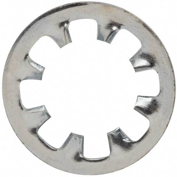 Value Collection - 5/16" Screw, 0.332" ID, Steel Internal Tooth Lock Washer - 0.61" OD, Zinc-Plated, Grade 2 - Benchmark Tooling