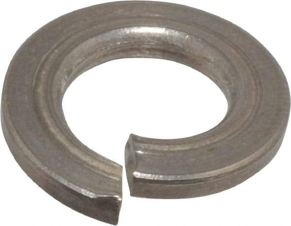 Value Collection - 3/8", 0.094" Thick Split Lock Washer - 18-8 Stainless Steel, 0.377" Min ID, 0.385" Max ID, 0.156" Min OD, 0.68" Max OD - Benchmark Tooling