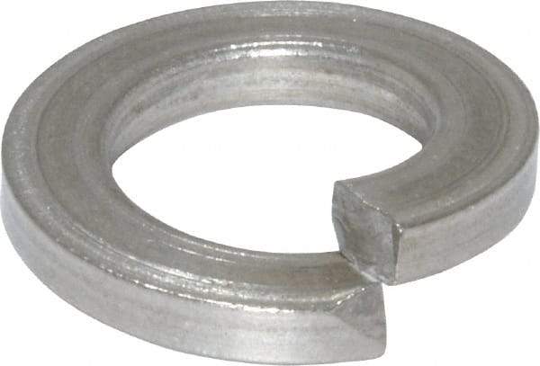 Value Collection - 1/2", 1/8" Thick Split Lock Washer - 18-8 Stainless Steel, 0.502" Min ID, 0.512" Max ID, 0.869" Max OD - Benchmark Tooling