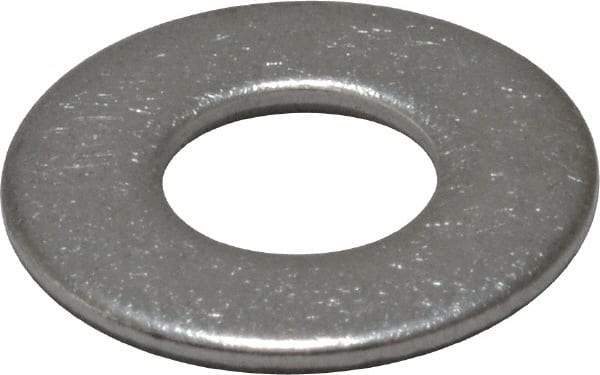 Value Collection - 5/16" Screw, Grade 18-8 Stainless Steel Standard Flat Washer - 11/32" ID x 11/16" OD, 0.065" Thick - Benchmark Tooling
