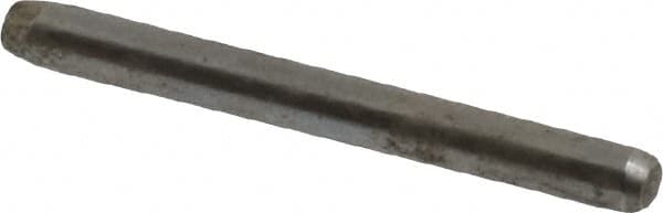 Made in USA - 1/16" Diam x 5/8" Pin Length 416 Stainless Steel Precision Dowel Pin - Passivated Finish, C 36-42 Hardness, 2 Beveled End - Benchmark Tooling