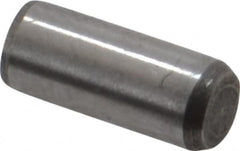 Made in USA - 5/32" Diam x 3/8" Pin Length 416 Stainless Steel Precision Dowel Pin - Passivated Finish, C 36-42 Hardness, 2 Beveled End - Benchmark Tooling