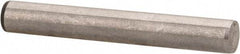 Made in USA - 3/16" Diam x 1-3/8" Pin Length 416 Stainless Steel Precision Dowel Pin - Passivated Finish, C 36-42 Hardness, 2 Beveled End - Benchmark Tooling
