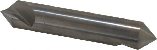 Hertel - 5/8" Head Diam, 5/8" Shank Diam, 1 Flute 82° Solid Carbide Countersink - Benchmark Tooling