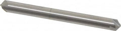 Hertel - 3/16" Head Diam, 3/16" Shank Diam, 4 Flute 100° Solid Carbide Countersink - Benchmark Tooling
