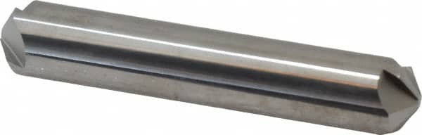 Hertel - 5/8" Head Diam, 5/8" Shank Diam, 4 Flute 120° Solid Carbide Countersink - Benchmark Tooling