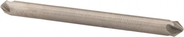 Hertel - 1/8" Head Diam, 1/8" Shank Diam, 4 Flute 82° High Speed Steel Countersink - Benchmark Tooling