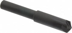 Hertel - 5/16" Head Diam, 1/4" Shank Diam, 4 Flute 120° High Speed Steel Countersink - Benchmark Tooling