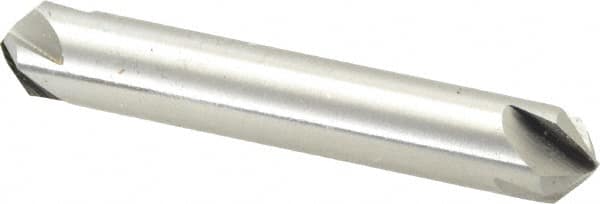 Hertel - 3/8" Head Diam, 3/8" Shank Diam, 4 Flute 90° High Speed Steel Countersink - Benchmark Tooling