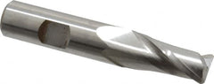 Hertel - 5/8", 2 Flute, Cobalt, 0.09" Corner Radius End Mill - 3-7/16" OAL, Right Hand Flute, 1-5/16" LOC, Right Hand Cut - Benchmark Tooling