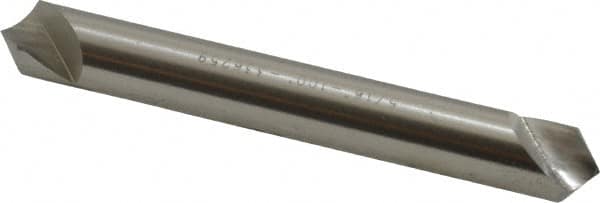Hertel - 5/16" Head Diam, 5/16" Shank Diam, 1 Flute 100° High Speed Steel Countersink - Benchmark Tooling
