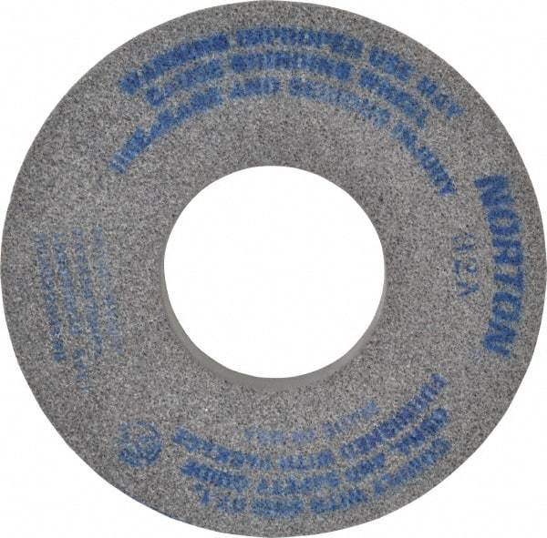 Norton - 12" Diam x 5" Hole x 1-1/2" Thick, H Hardness, 46 Grit Surface Grinding Wheel - Aluminum Oxide, Type 5, Coarse Grade, 2,070 Max RPM, Vitrified Bond, One-Side Recess - Benchmark Tooling