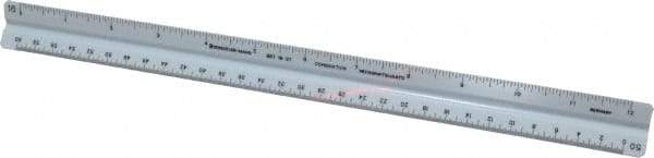 Staedtler - 12 Inch Long, Plastic Triangular Scales - Benchmark Tooling