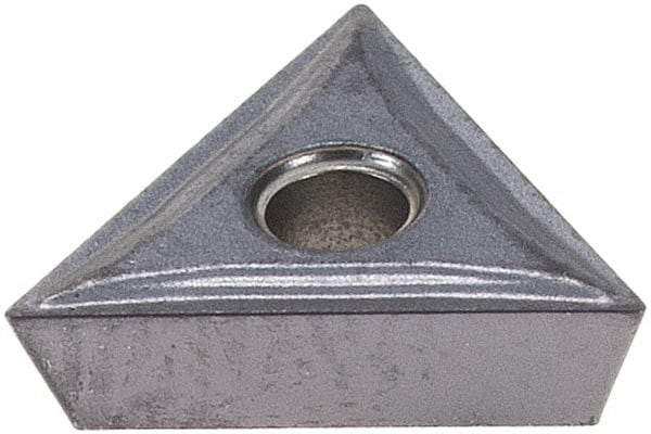 Iscar - TPMR730 Grade IC907 Carbide Turning Insert - TiAlN/TiN Finish, 60° Triangle, 7/32" Inscr Circle, 3/32" Thick, 0.0079" Corner Radius - Benchmark Tooling