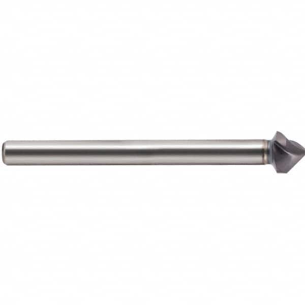 Guhring - 16.5mm Head Diam, 10mm Shank Diam, 3-Flute 90° High Speed Steel Countersink - Benchmark Tooling