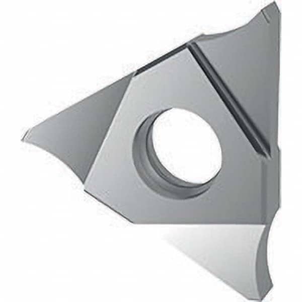 Grooving Insert: GE 30504, Solid Carbide Uncoated, Neutral, 3 mm Cutting Width, 5 mm Max Depth