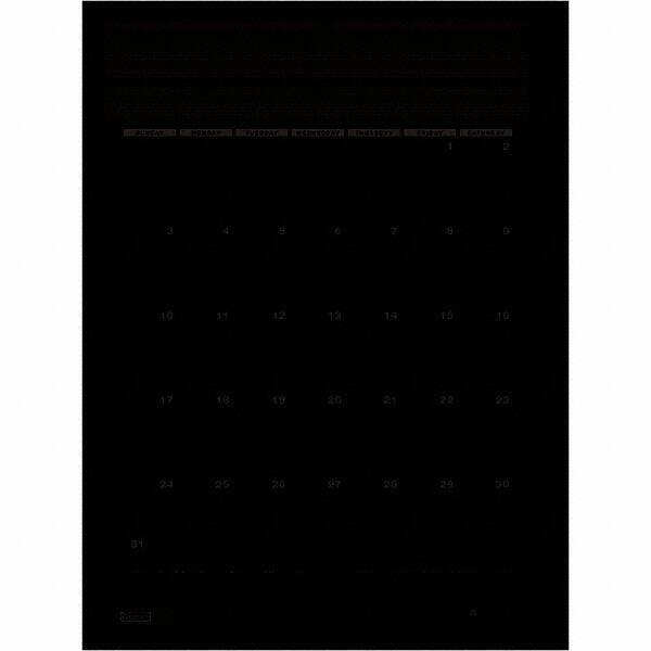 House of Doolittle - Note Pads, Writing Pads & Notebooks Writing Pads & Notebook Type: Wall Calendar Size: 22 x 31-1/4 - Benchmark Tooling