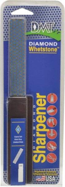 DMT - Coarse Grade, Diamond Whetstone Sharpener - 45 Micron, Diamond Area 4.3" Long x 7/8" Wide - Benchmark Tooling