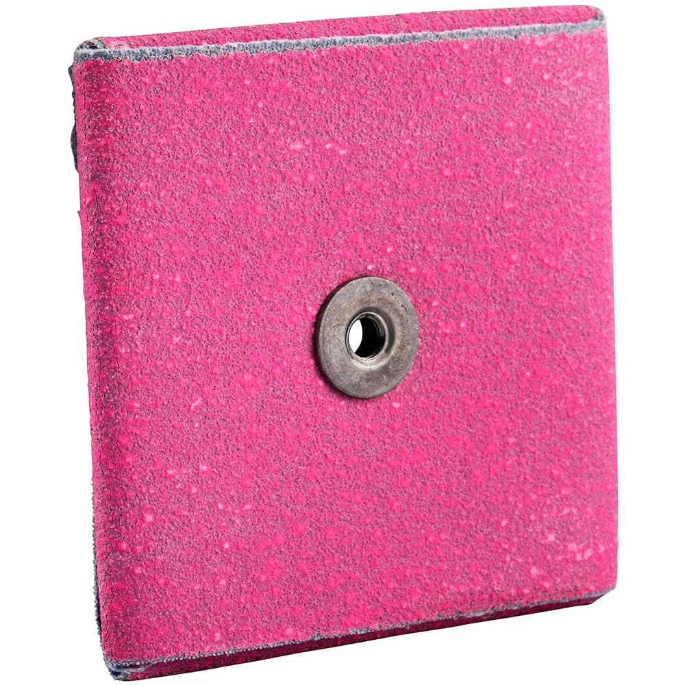 Merit Abrasives - Cross & Square Pads Pad Type: Square Abrasive Material: Ceramic Alumina - Benchmark Tooling