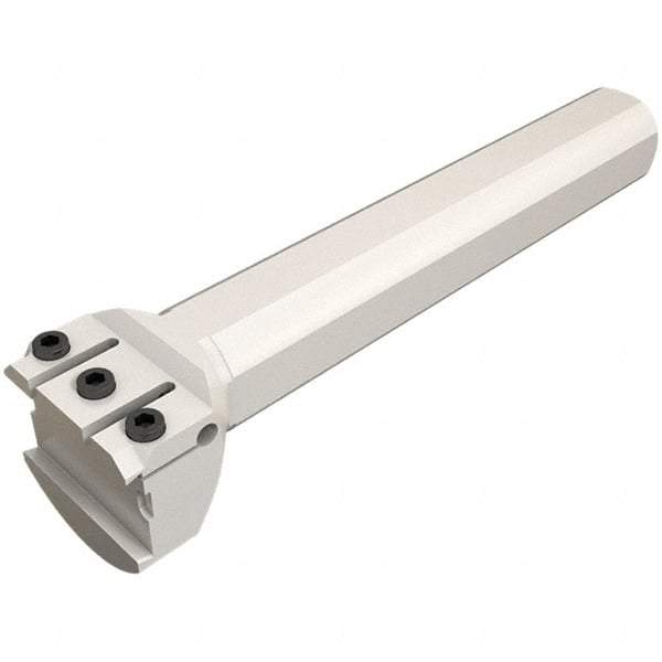Iscar - 85mm Min Bore Diam, 260mm OAL, 40mm Shank Diam, GHIC Indexable Boring Bar - Clamp Holding Method - Benchmark Tooling
