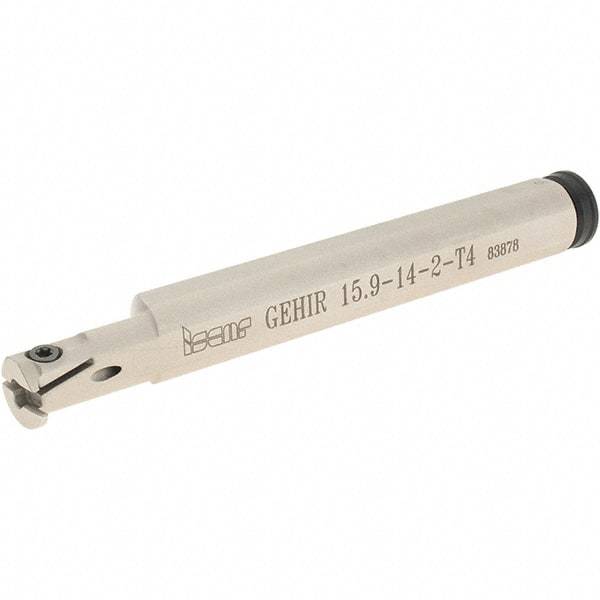Iscar - 0.551" Min Bore Diam, 5" OAL, 5/8" Shank Diam, GEHI Indexable Boring Bar - 0.157" Max Bore Depth, GEPI Insert, Clamp Holding Method - Benchmark Tooling