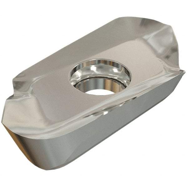 Iscar - APCR220632 HM Grade IC28 Carbide Milling Insert - Uncoated, 0.2362" Thick, 3.2mm Corner Radius - Benchmark Tooling