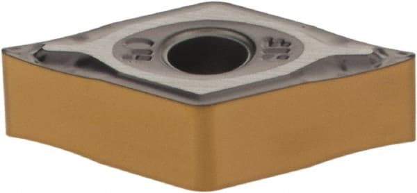 Iscar - DNMG331 NF Grade IC807 Carbide Turning Insert - TiAlN Finish, 55° Diamond, 3/8" Inscr Circle, 3/16" Thick, 1/64" Corner Radius - Benchmark Tooling