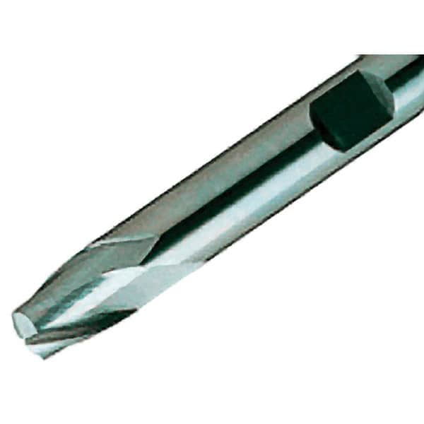 Iscar - 5mm, 6mm LOC, 6mm Shank Diam, 54mm OAL, 2 Flute, Solid Carbide Square End Mill - Single End, TiAlN Finish, Spiral Flute, 30° Helix, Centercutting, Right Hand Cut, Right Hand Flute - Benchmark Tooling