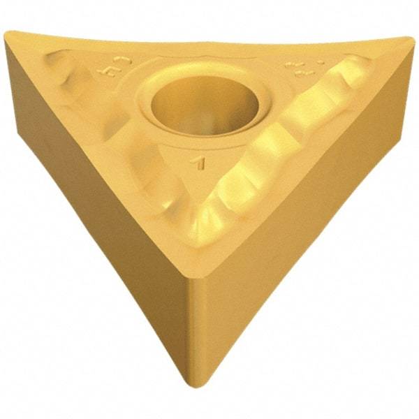 Iscar - TNGG330.5 PP Grade IC907 Carbide Turning Insert - TiAlN Finish, 60° Triangle, 3/8" Inscr Circle, 3/16" Thick, 0.008" Corner Radius - Benchmark Tooling