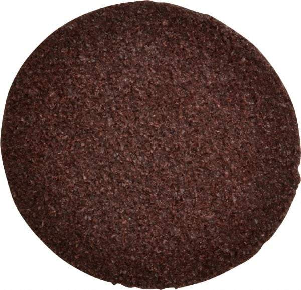Tru-Maxx - 2" Disc Diam, 50 Grit, Aluminum Oxide Quick Change Disc - Type R Attaching System, Coated, Maroon, Coarse Grade - Benchmark Tooling