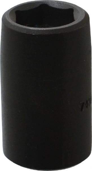 Proto - 1/2" Drive 9/16" Standard Magnetic Impact Socket - 6 Points, 1-1/2" OAL - Benchmark Tooling