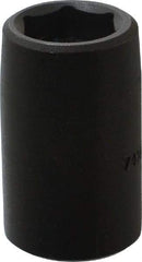 Proto - 1/2" Drive 9/16" Standard Magnetic Impact Socket - 6 Points, 1-1/2" OAL - Benchmark Tooling