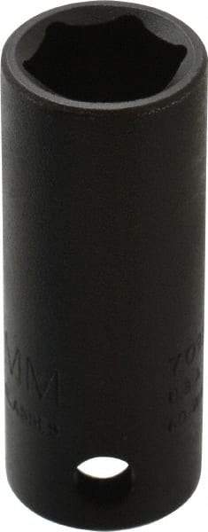 Proto - 3/8" Drive 12mm Deep Thin Wall Impact Socket - 6 Points, 2" OAL - Benchmark Tooling