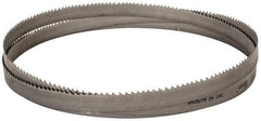 Lenox - 3 to 4 TPI, 12' Long x 1" Wide x 0.035" Thick, Welded Band Saw Blade - Bi-Metal, Toothed Edge, Raker Tooth Set, Flexible Back, Contour Cutting - Benchmark Tooling