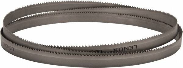Lenox - 4 to 6 TPI, 12' 3" Long x 1" Wide x 0.035" Thick, Welded Band Saw Blade - Bi-Metal, Toothed Edge, Raker Tooth Set, Flexible Back, Contour Cutting - Benchmark Tooling