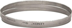 Lenox - 3 to 4 TPI, 11' 6" Long x 1" Wide x 0.035" Thick, Welded Band Saw Blade - Bi-Metal, Toothed Edge, Raker Tooth Set, Flexible Back, Contour Cutting - Benchmark Tooling
