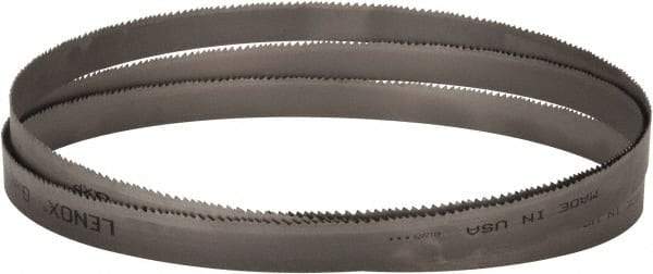 Lenox - 5 to 8 TPI, 11' Long x 1" Wide x 0.035" Thick, Welded Band Saw Blade - Bi-Metal, Toothed Edge, Raker Tooth Set, Flexible Back, Contour Cutting - Benchmark Tooling