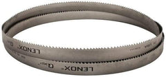 Lenox - 4 to 6 TPI, 10' 10-1/2" Long x 1" Wide x 0.035" Thick, Welded Band Saw Blade - Bi-Metal, Toothed Edge, Raker Tooth Set, Flexible Back, Contour Cutting - Benchmark Tooling