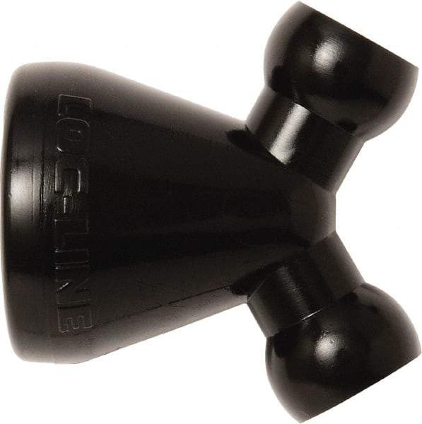 Loc-Line - 1/4" Hose Inside Diam, Coolant Hose Y-Reducer - For Use with Loc-Line Modular Hose System, 20 Pieces - Benchmark Tooling