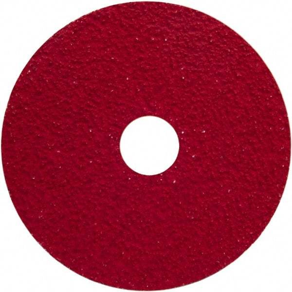 Norton - 7" Diam 7/8" Hole 60 Grit Fiber Disc - Coarse Grade, Ceramic Alumina - Benchmark Tooling