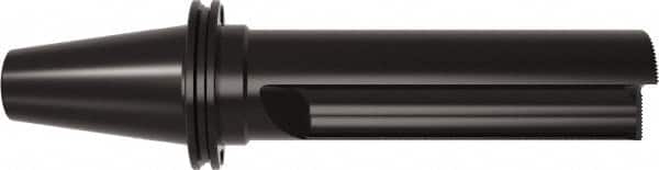 Allied Machine and Engineering - 10" Max Drill Depth, 3.5xD, 2.6" Diam, Indexable Insert Drill - 3 Inserts, CAT50 Taper Shank - Benchmark Tooling