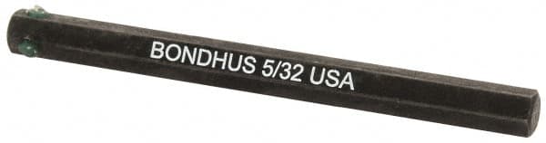Bondhus - 5/32" Hex Drive Bit - 2" OAL - Benchmark Tooling