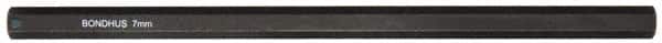 Bondhus - 7mm Hex Drive Bit - 6" OAL - Benchmark Tooling