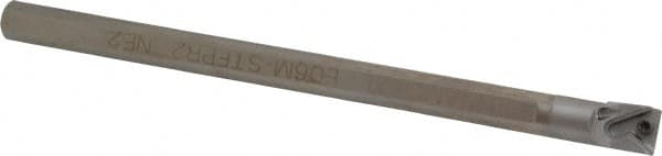Kennametal - 0.48" Min Bore Diam, 6.059" OAL, 3/8" Shank Diam, L-STFP Indexable Boring Bar - 0.91" Max Bore Depth, TP.. Insert, Screw Holding Method - Benchmark Tooling