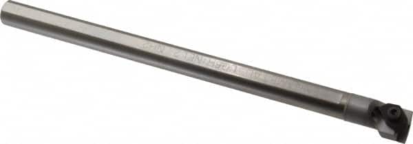 Kennametal - 0.73" Min Bore Diam, 8" OAL, 1/2" Shank Diam, L-RNE Indexable Boring Bar - N.2R Insert, Clamp Holding Method - Benchmark Tooling