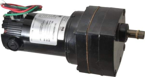 Bison Gear - 90 VDC, 10 RPM, 185.5:1 Gear Ratio, Parallel Gearmotor - 100 Torque, 1/40 hp, TENV Enclosure - Benchmark Tooling