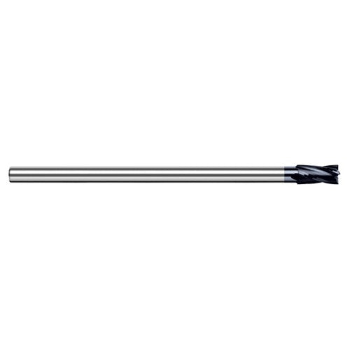 End Mills - Reduced Shank End Mills - 0.5000″ (1/2″) Cutter Diameter × 0.7500″ (3/4″) Length of Cut Carbide Reduce Shank Square End Mill, 4 Flutes, AlTiN Coated - Exact Industrial Supply