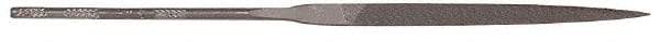 Grobet - 4" Needle Precision Swiss Pattern Warding File - Round Handle - Benchmark Tooling
