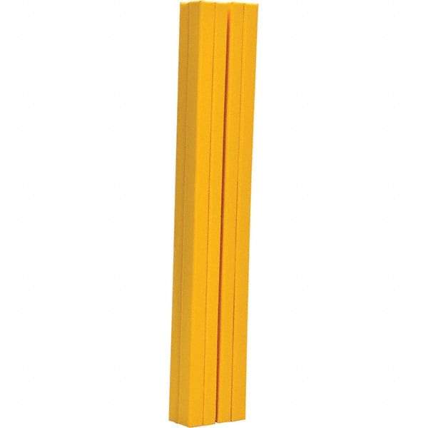Vestil - 6" High, Column Protector - Fits 12" Columns, Yellow - Benchmark Tooling